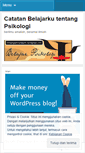 Mobile Screenshot of ichwanpsikoundip05.wordpress.com