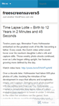 Mobile Screenshot of freescreensavers5.wordpress.com