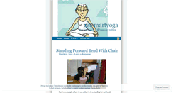 Desktop Screenshot of getsmartyoga.wordpress.com