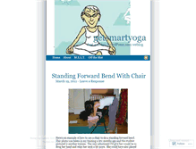 Tablet Screenshot of getsmartyoga.wordpress.com