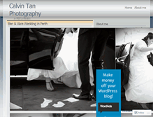 Tablet Screenshot of calvintwyphoto.wordpress.com