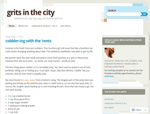 Tablet Screenshot of citygrits.wordpress.com