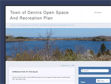 Tablet Screenshot of dennismaopenspaceandrecreationplan.wordpress.com