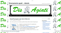 Desktop Screenshot of disagiati.wordpress.com
