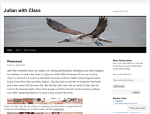 Tablet Screenshot of julianwithclass.wordpress.com