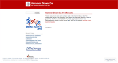 Desktop Screenshot of hammerdowndu.wordpress.com