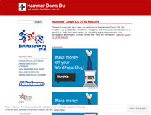 Tablet Screenshot of hammerdowndu.wordpress.com