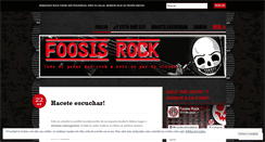 Desktop Screenshot of foosisrock.wordpress.com