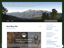 Tablet Screenshot of mollerlawgroup.wordpress.com