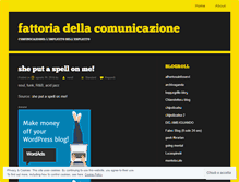 Tablet Screenshot of fattoriadellacomunicazione.wordpress.com