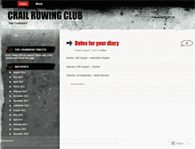Tablet Screenshot of crailcrabbers.wordpress.com