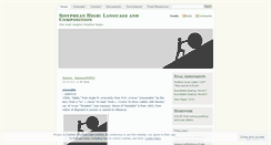 Desktop Screenshot of eure10lang.wordpress.com