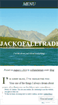Mobile Screenshot of joalltrades.wordpress.com