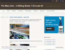 Tablet Screenshot of maryanndrydock.wordpress.com