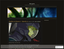 Tablet Screenshot of fecalresidue.wordpress.com