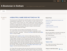 Tablet Screenshot of bostonianingotham.wordpress.com