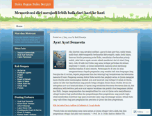 Tablet Screenshot of bukubagus.wordpress.com