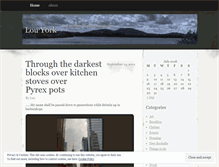 Tablet Screenshot of louyorkblue.wordpress.com