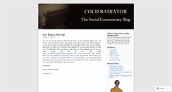 Desktop Screenshot of coldradiator.wordpress.com