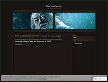 Tablet Screenshot of filmintelligence.wordpress.com