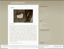 Tablet Screenshot of iononmilamento.wordpress.com