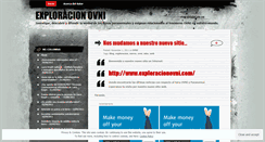 Desktop Screenshot of exploracionovni.wordpress.com