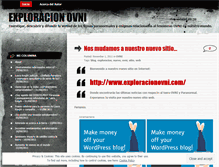 Tablet Screenshot of exploracionovni.wordpress.com