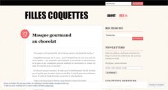 Desktop Screenshot of fillescoquettes.wordpress.com