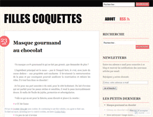 Tablet Screenshot of fillescoquettes.wordpress.com