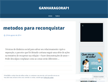 Tablet Screenshot of ganharagoraf1.wordpress.com