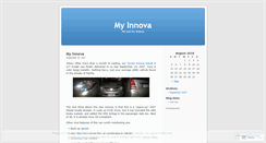 Desktop Screenshot of myinnova.wordpress.com