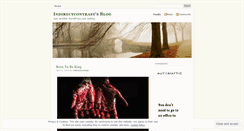 Desktop Screenshot of indirectcontrast.wordpress.com