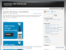 Tablet Screenshot of monthetraveller.wordpress.com