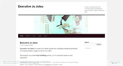 Desktop Screenshot of executivejujutsu.wordpress.com