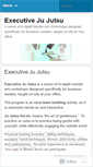 Mobile Screenshot of executivejujutsu.wordpress.com