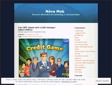 Tablet Screenshot of novamob.wordpress.com