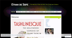 Desktop Screenshot of ethandeseife.wordpress.com