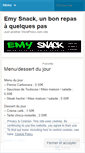Mobile Screenshot of emysnack.wordpress.com
