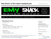 Tablet Screenshot of emysnack.wordpress.com