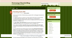 Desktop Screenshot of newsongcc.wordpress.com