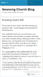 Mobile Screenshot of newsongcc.wordpress.com