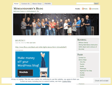 Tablet Screenshot of mimiandjohn.wordpress.com