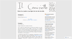 Desktop Screenshot of ilcomizietto.wordpress.com