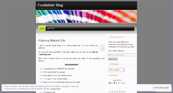 Desktop Screenshot of foodiekidz.wordpress.com