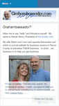 Mobile Screenshot of grahambassador.wordpress.com