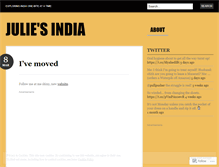 Tablet Screenshot of juliesindia.wordpress.com