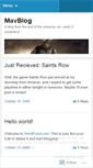 Mobile Screenshot of mavblog.wordpress.com