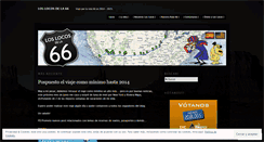 Desktop Screenshot of loslocosdela66.wordpress.com