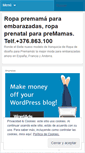 Mobile Screenshot of modaparapremama.wordpress.com