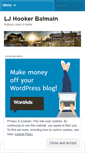 Mobile Screenshot of ljhookerbalmain.wordpress.com